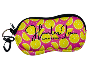 Lemons Washable Sunglasses Case