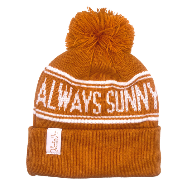 Always Sunny Winter Hats With Pom